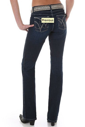 Wrangler Cowgirl Cut Ultimate Riding Jean Q-Baby with Booty Up